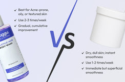 Salicylic Acid Body Wash or Physical Scrub: What’s Better?