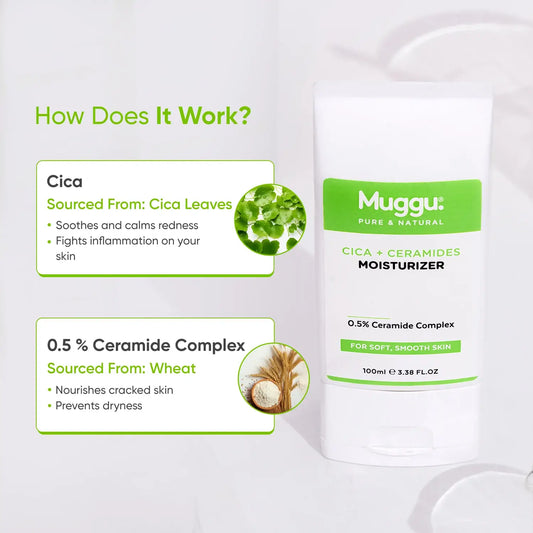 Cica ceramide moisturizer ingredients