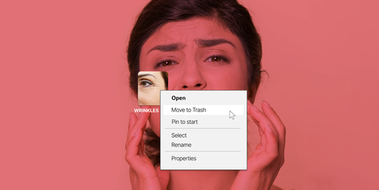 How to Move Wrinkles to Trash?