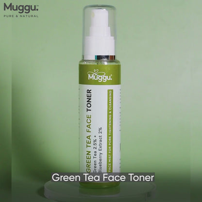Green Tea Face Toner for Oily Skin