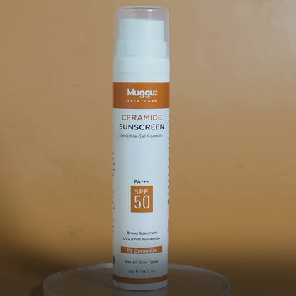 Ceramide Sunscreen SPF 50 PA+++ | Ceramide Face Cream