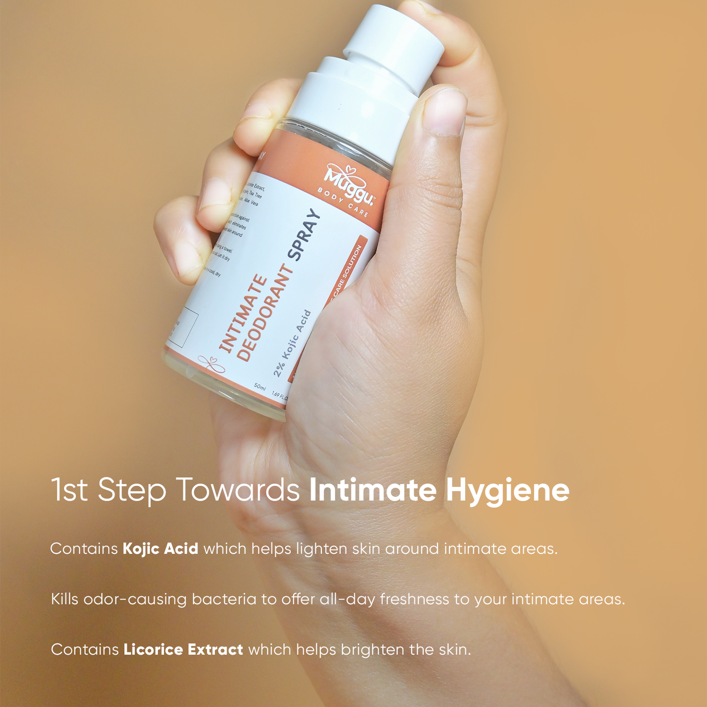 Intimate Deodorant Spray | Intimate Body Spray for Men & Women