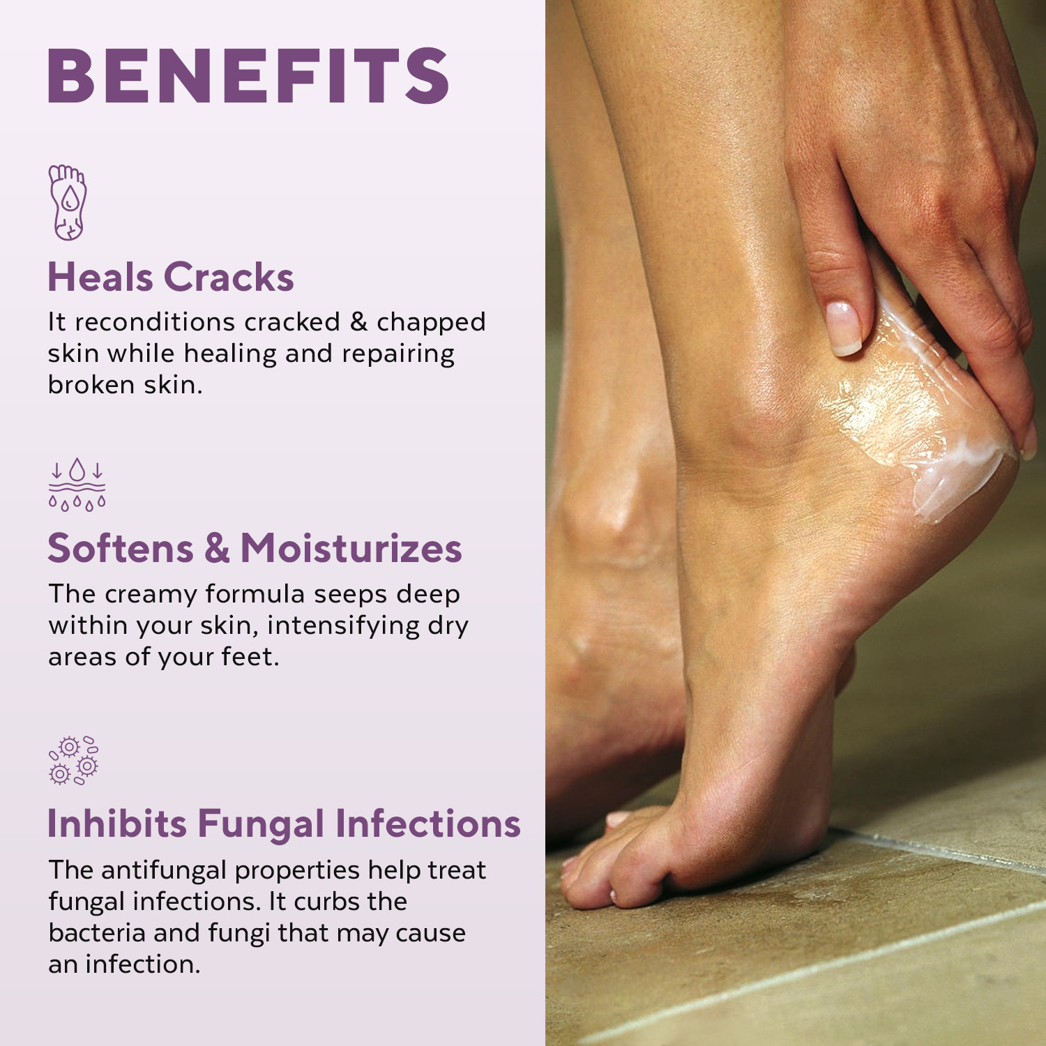 Fix Cracked Feet : Cracked Heel Skin Removal Full Treatment By Miss Foot  Fixer [ left Foot] 